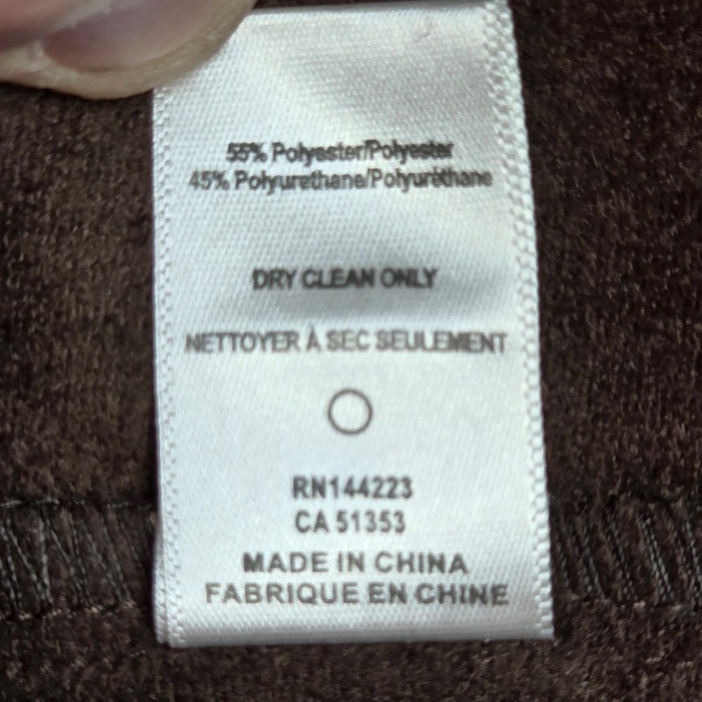 Bishop‎ + Young Faux Leather Mini Skirt Brown Vegan Leather Size S - Picture 5 of 8
